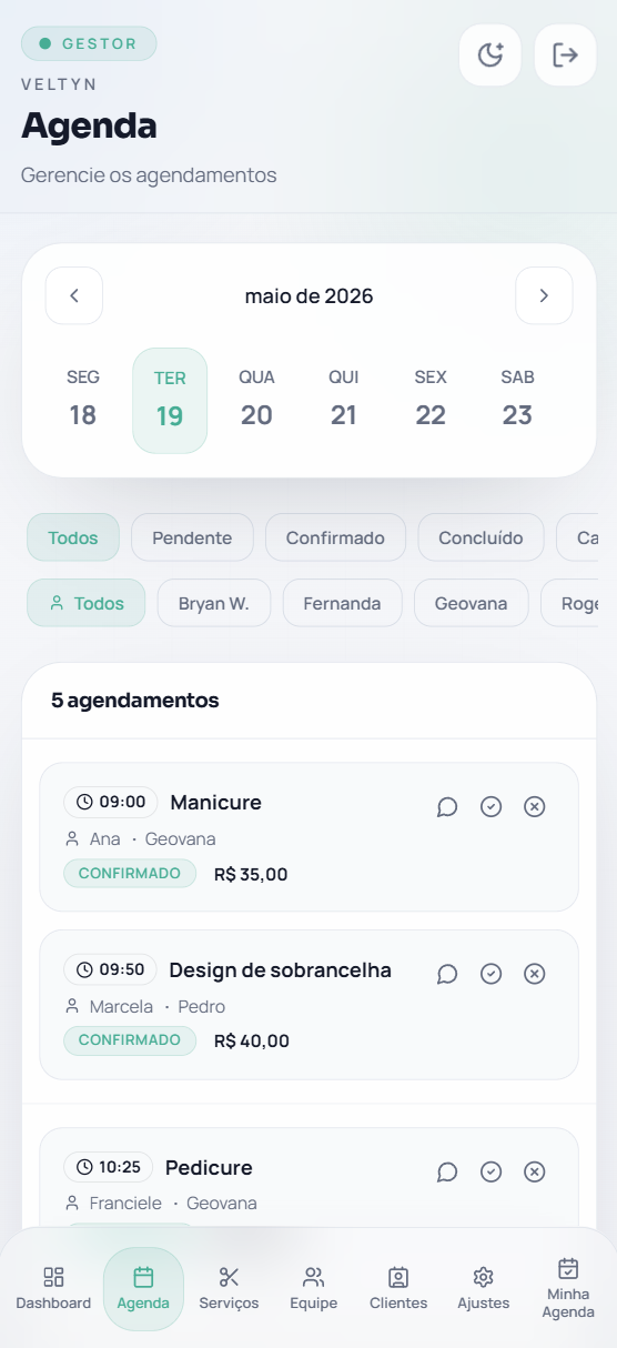 Agenda Veltyn